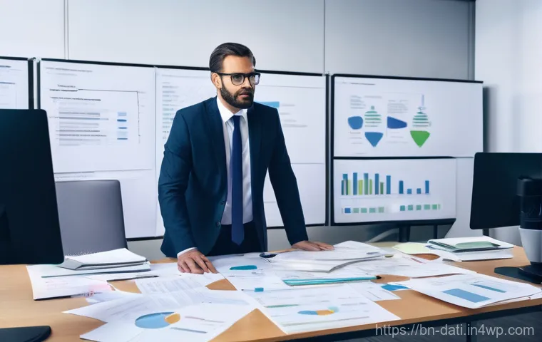 프로젝트 일정 관리를 위한 데이터 과학 기법 - **Prompt:** A dynamic, split-screen image illustrating the evolution of project management. On the l...