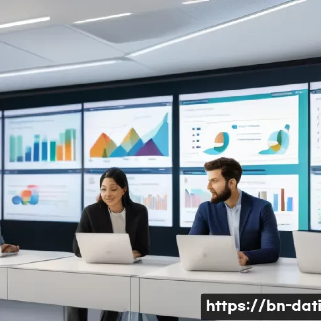 데이터 과학 워크플로우를 위한 Agile 방법론 - A diverse data science team, composed of men and women of various ethnicities, actively collaboratin...