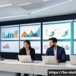 데이터 과학 워크플로우를 위한 Agile 방법론 - A diverse data science team, composed of men and women of various ethnicities, actively collaboratin...