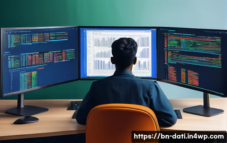 효율적인 데이터 분석을 위한 단계별 가이드 - A detailed and vibrant office setting where a Bengali data analyst is carefully collecting data from...